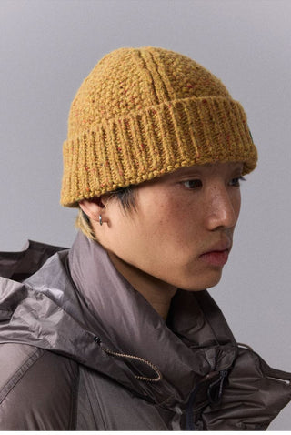 [Monterest] Merino Wool Blend Speckled Knit Beanie