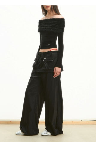 [NOTAWEAR] Layered Paratrooper Pants