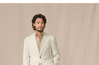 [CULTUM] Italian One-Piece Collar Brushed Shirt