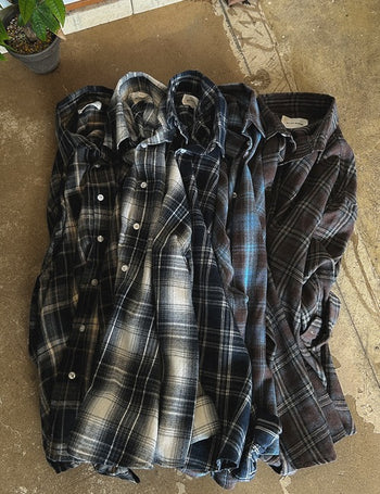 [Thanksgiving Sale] Melody Plaid Shirt (10 colors, M~L)