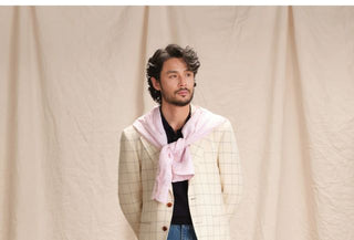 [CULTUM] Plaid Sport Jacket