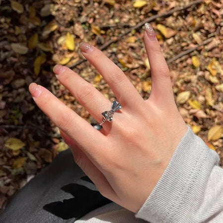925 Silver Ribbon Ring