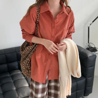 Corduroy shirt