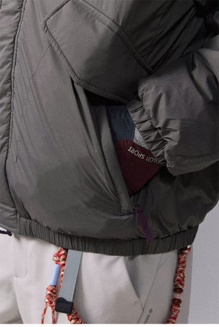 [Monterest] Water-Resistant Stand Collar Padded Jacket