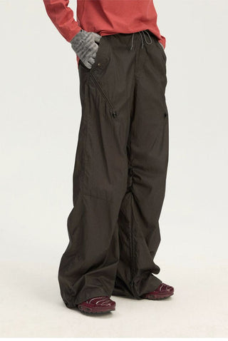 [Monterest] UPF50+ Water-Resistant Ruched Parachute Pants