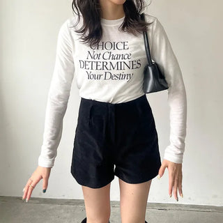 CHOICE Lettering T-shirt