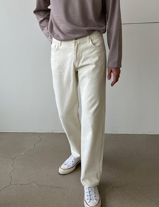 Cationic Brushed Cotton Pants (3 colors)