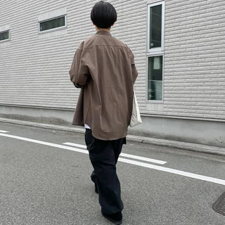 overfit cotton color shirts