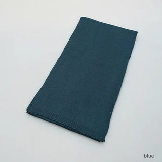 Knitted mini scarf