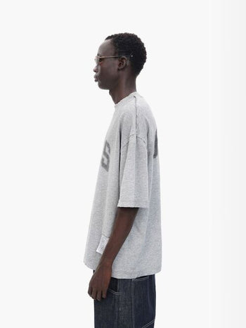 [MASONPRINCE] Washed Print T-shirt