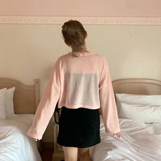 lolli see-through round T