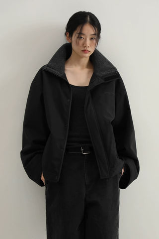 MASONPRINCE Stand Collar Windbreaker