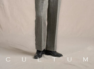 [CULTUM] Heavyweight Wool Double Pleat Trousers