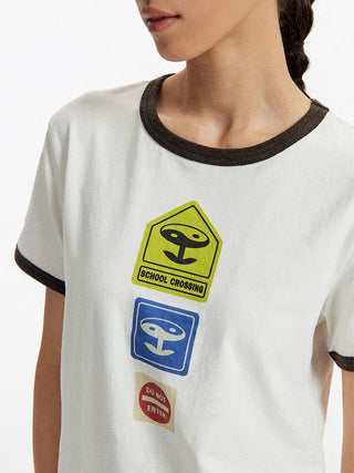 [CONP] Washed Textured T-shirt