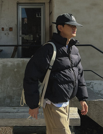Cologne Check Padded Jacket (3 colors)