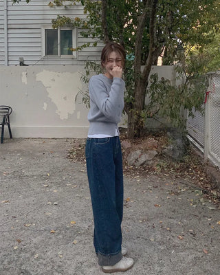 Daily Wide Denim Pants