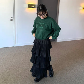Asymmetrical Cantan Skirt