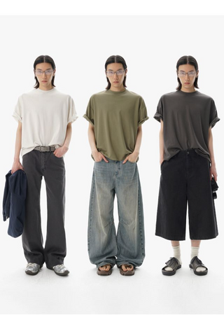 [MASONPRINCE] Sorona Basic T-Shirt
