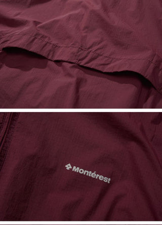 [Monterest] Packable Hooded Half-Zip Anorak