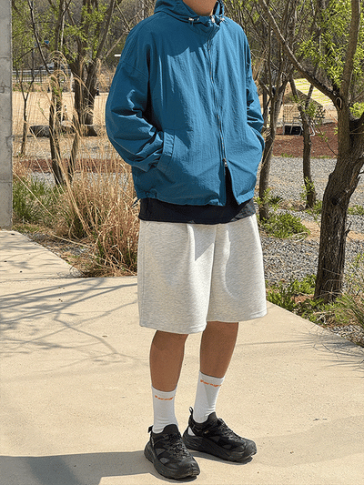 Salt Curve Hooded Wind Jumper