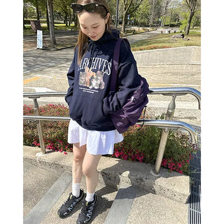Cat Oversized Hoodie