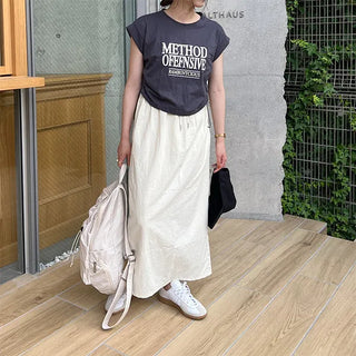 String nylon skirt
