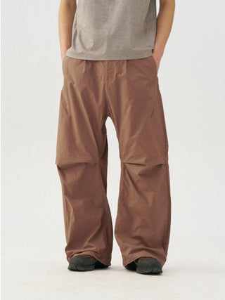 [Monterest] Enzyme Washed Wide Leg Work Pants