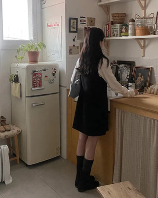 Suede dress