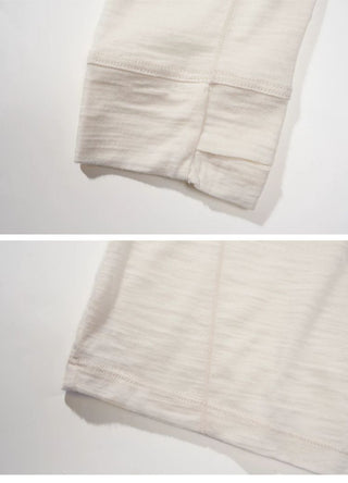 [Monterest] Merino Wool Blend Relaxed Long Sleeve Tee