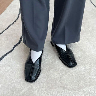 Loafer flat shoes