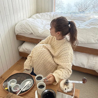 Oversized Cable Knit