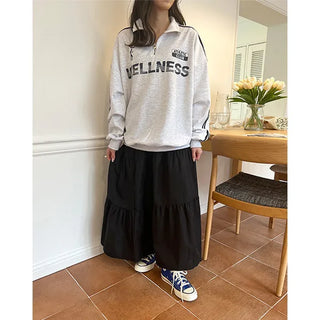 Long canter skirt