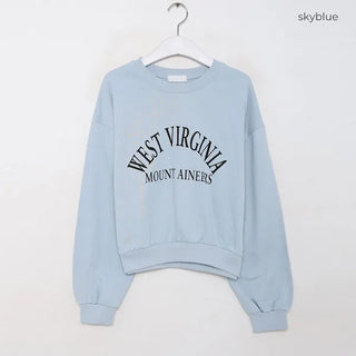 WEST Cropped Sweatshirt