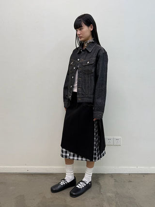 NEVERSEEZ Raw Denim Jacket