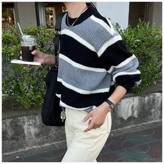 Asymmetrical Border Knit