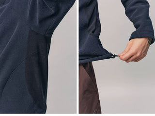 [Monterest] Honeycomb Fleece Half-Zip Pullover