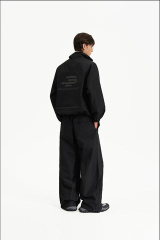 [MASONPRINCE] Stand Collar Windproof Jacket Set