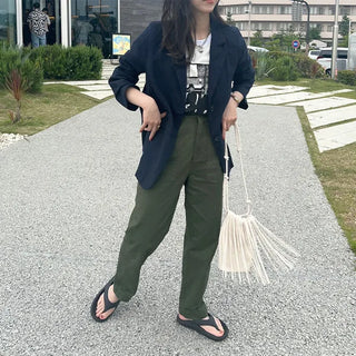 Basic linen jacket