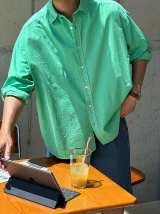 Biya Pigment Linen Shirt