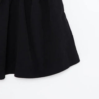 Shirred Mini Dress