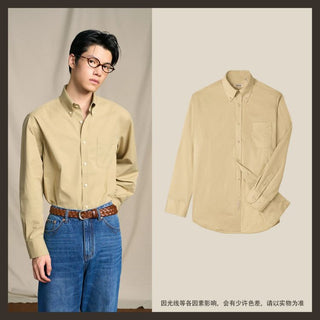 [CULTUM] Brushed Cotton OCBD Shirt