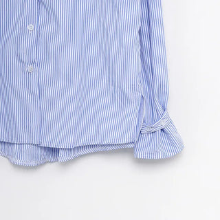 Cuff Point Striped Shirt