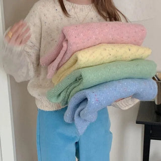 Color-gradation knit