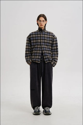 [MASONPRINCE] Plaid Brushed Cotton Jacket