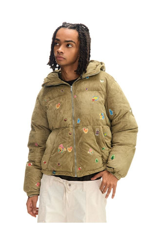 CONP Suede Texture Padded Jacket