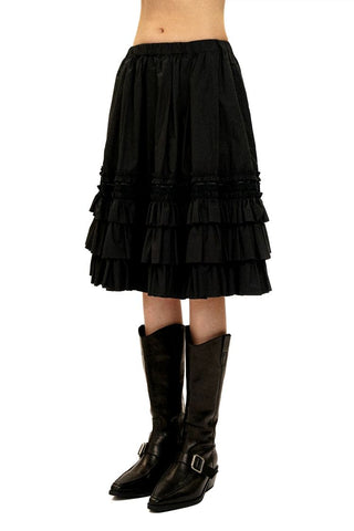 [Moromoro2] Multi-Layer Lace Ruffle Cake  Skirt