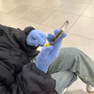 Angora Touch Gloves