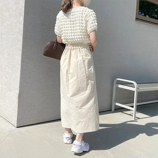 Embossed T-shirt
