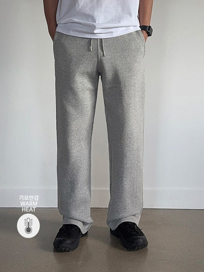 After Supima Brushed Semi-Wide Pants