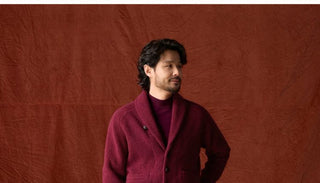 [CULTUM] Wool Shawl Collar Cardigan